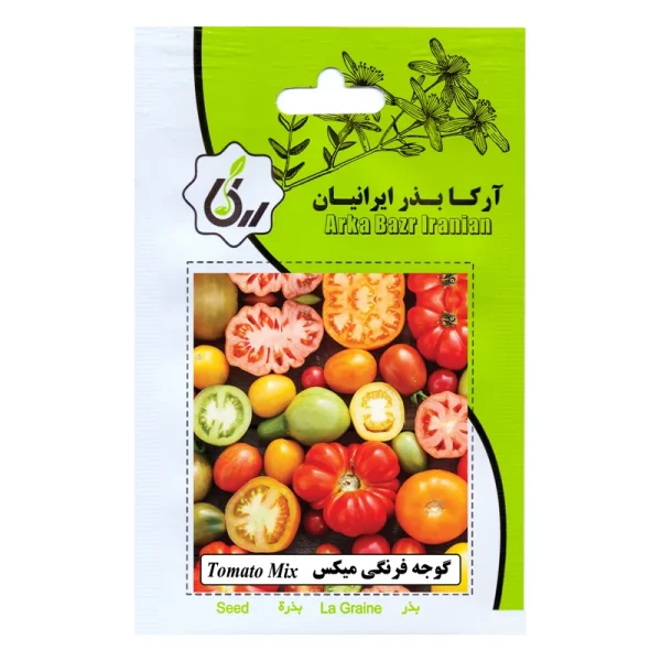 بسته بذر گوجه فرنگی میکس آرکا بذر ایرانیان کد 25-ARK