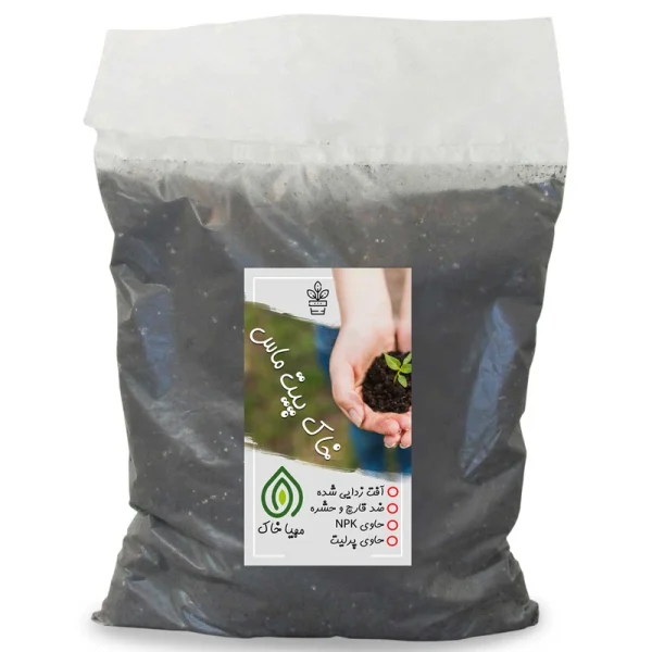 خاک پیت ماس مهیا خاک مدل 10Litr وزن 5 کیلوگرم